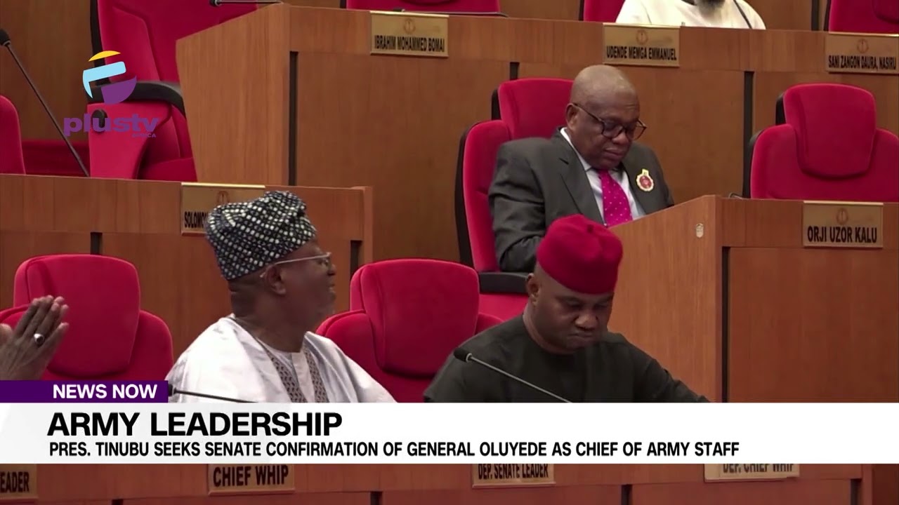 Chief Of Army Staff: Tinubu Seeks Senate Confirmation Of General Oluyede