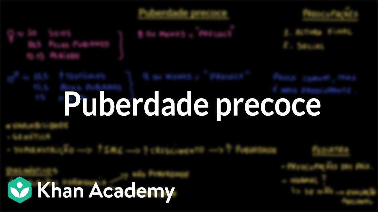 Puberdade precoce