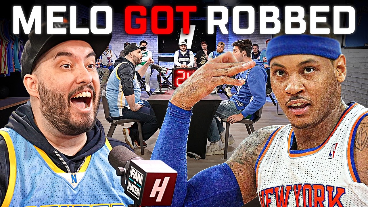 NBA Debate: Carmelo Anthony Fan Debates 10 Melo Haters!