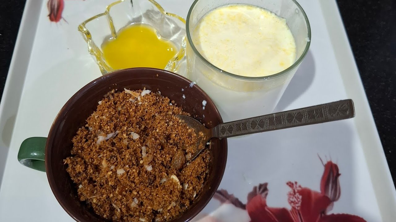 How to make wheat and gram flour sweet dish ?  How to make Maldi ?