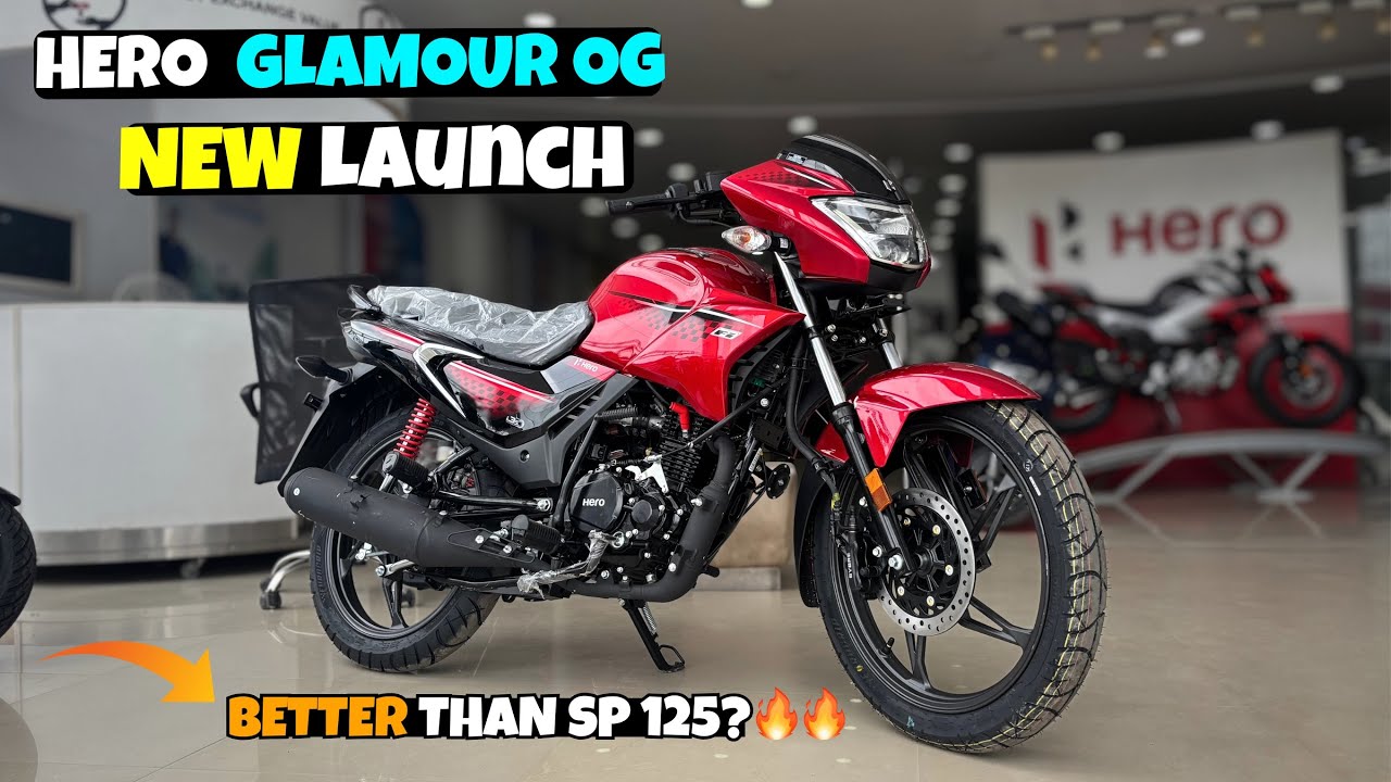 New Launch Hero Glamour OG 125 New Model 2025 |🔥New Features, Mileage, On Road Price?? ​