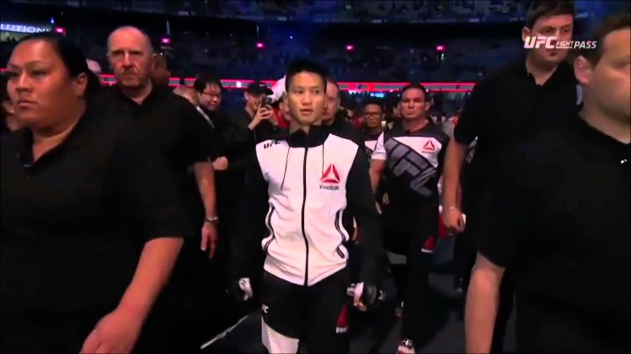 MMA Fighter uses anime opening as walk entrance song