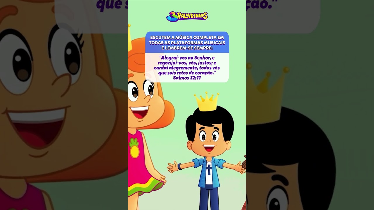 Quem ama o 3 Palavrinhas já canta: “Pom Pom, Pom Pom, Pom Pom…” 🎶