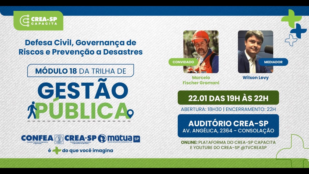 Trilha | Gestão Pública | Módulo 18 : Defesa Civil, governança de riscos e prevenção a desastres