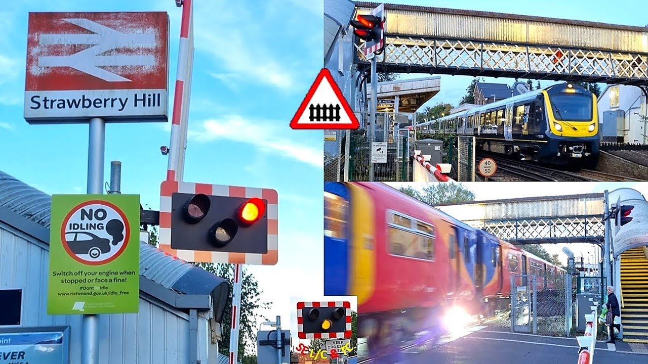 Strawberry Hill Level Crossing, Greater London