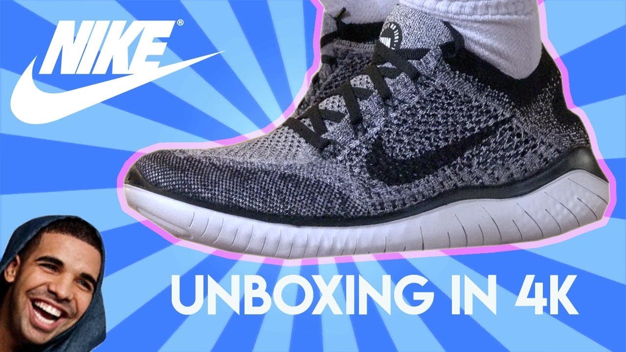 Nike Free RN Flyknit 2018 Unboxing/Review (4K)