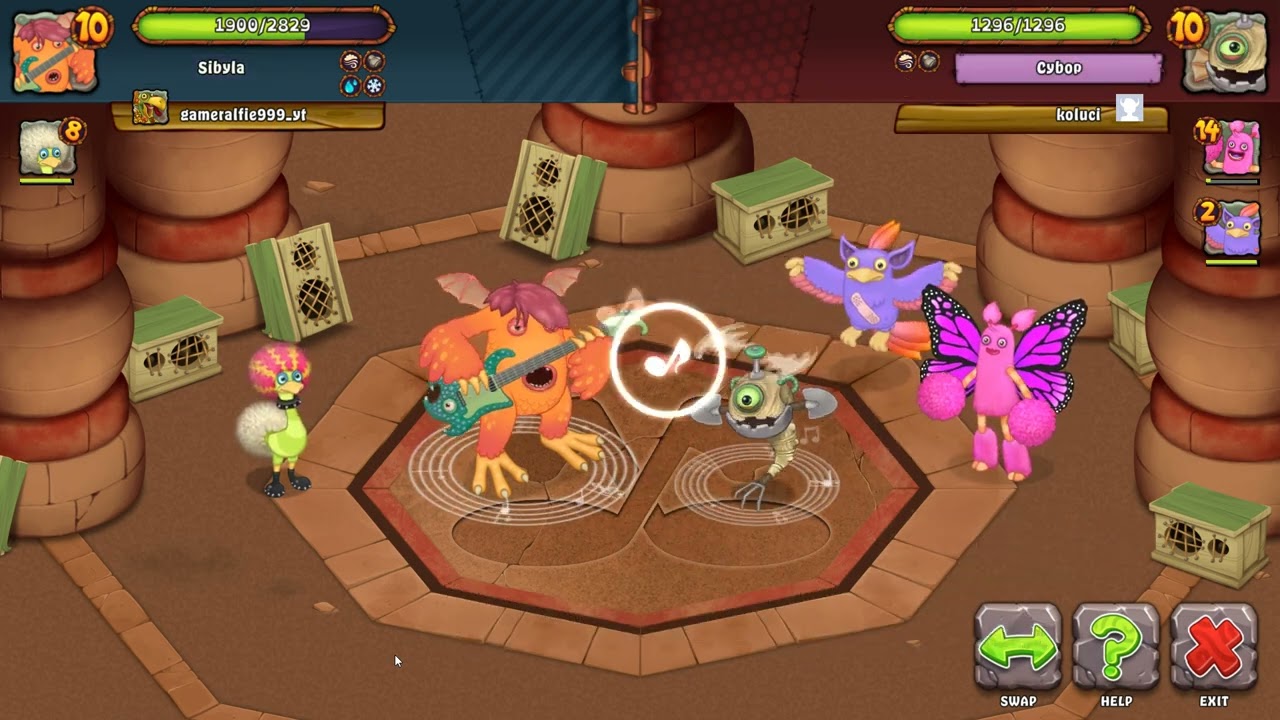 My singing monsters versus battle #msm #colossingum