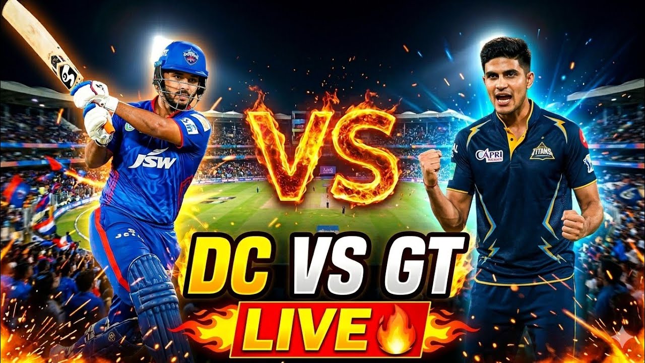 DC vs GT LIVE 🔥 IPL Match | Cricket 26 Gameplay (PS5)