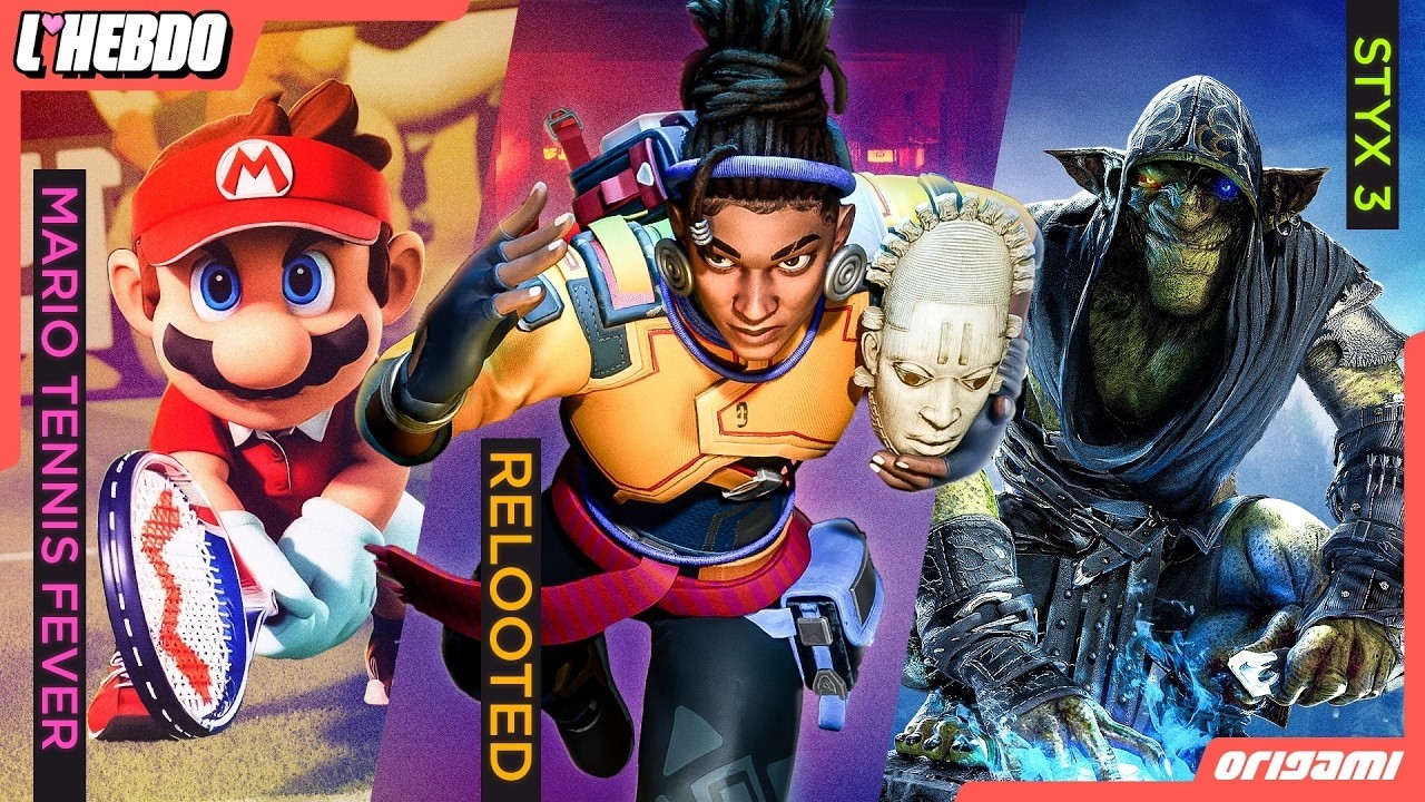 L'HEBDO 💌 MARIO TENNIS FEVER, STYX 3,  RELOOTED et l'Africanfuturisme