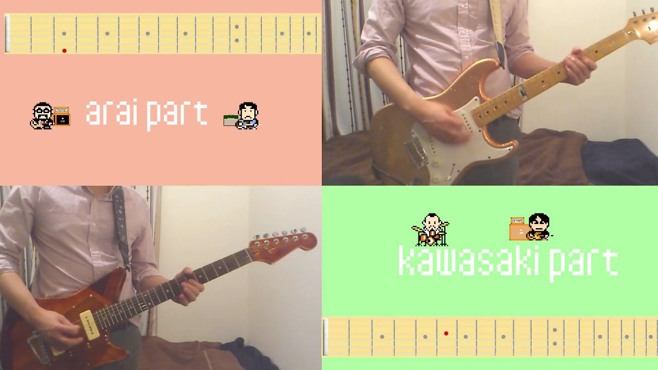 the band apart 耳コピ Tears of joy を　弾いてみよう  ＋ おまけ