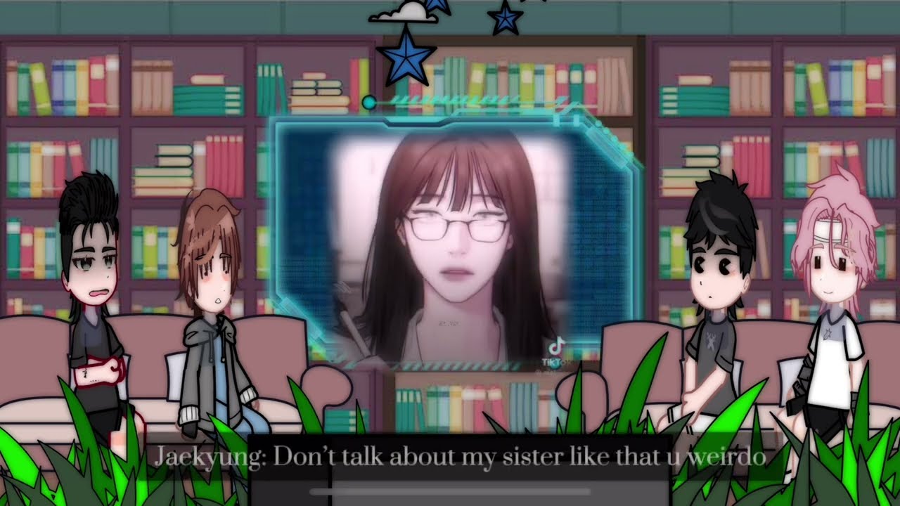 Jinx react to Jaekyung’s sister as Yuna ((Bad thinking diary)) ||only part||