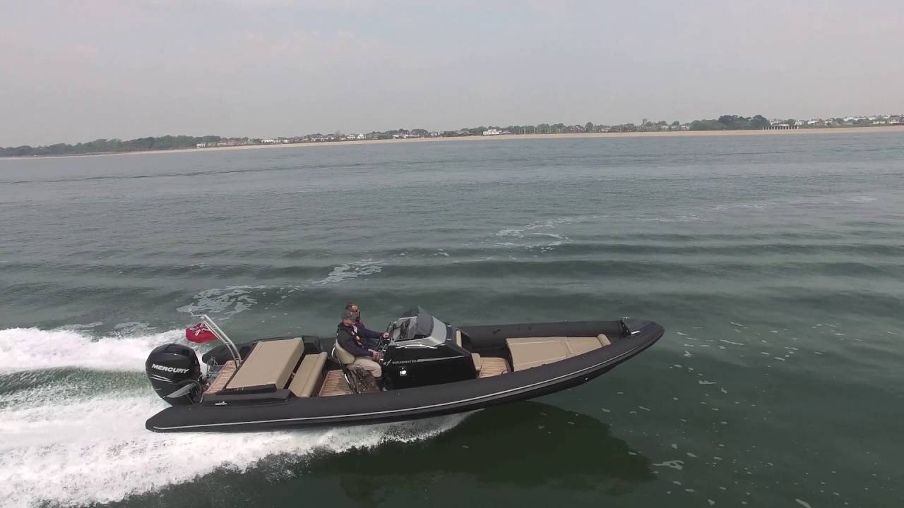 SHEARWATER 890S - On test with Powerboat & RIB