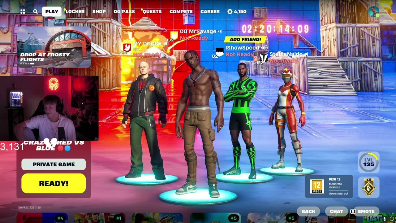 Mrsavage & StableRonaldo 2v2 Clix & Speed  | OG Fortnite
