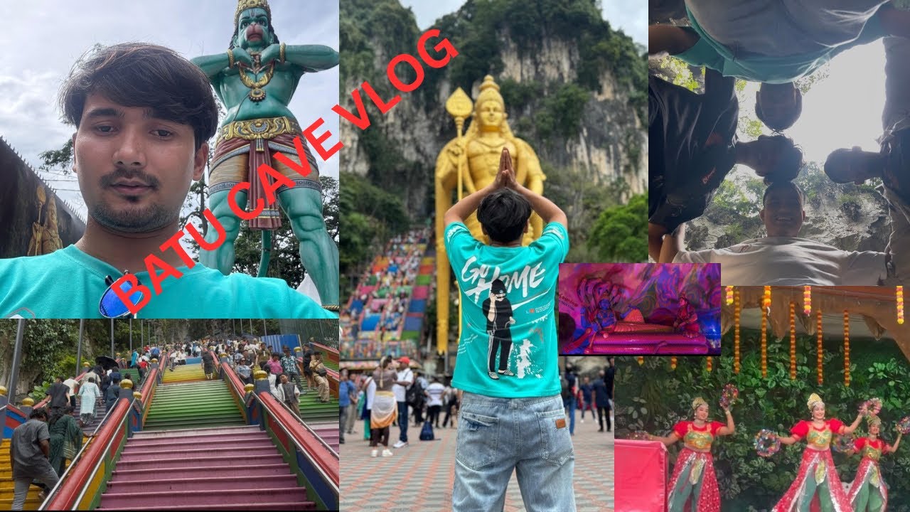 Batu cave mandir darsan  vlog video 