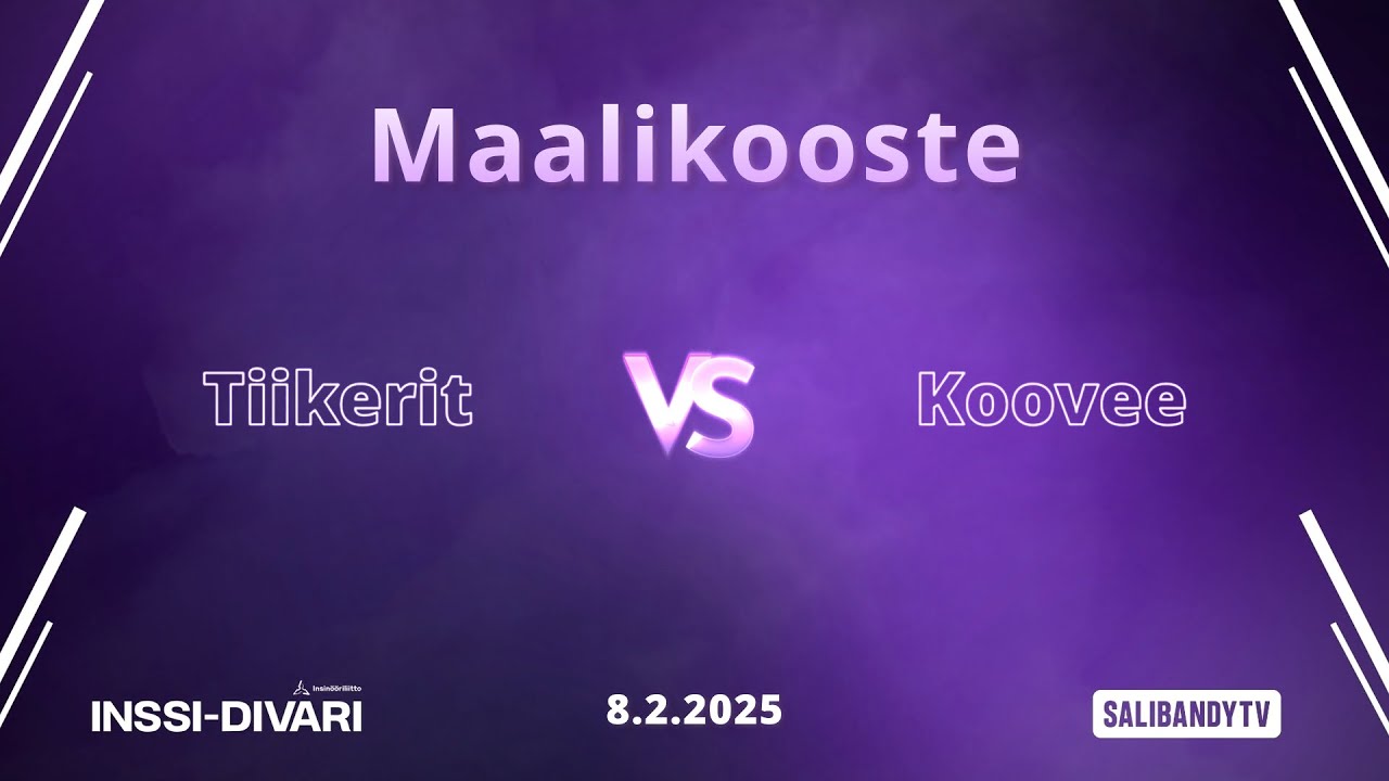 Maalikooste: Tiikerit - Koovee (Inssi-Divari M)