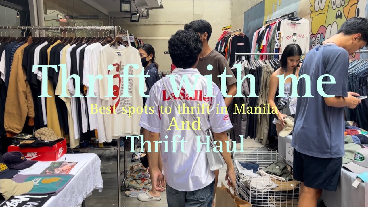 THRIFT WITH ME | Ukay ukay, Vintage shopping, flea market and Thrift Haul
