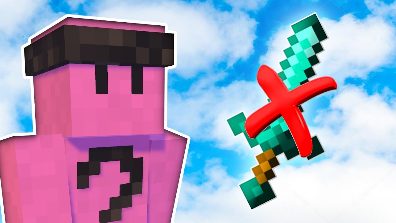 BedWars mas não posso usar a espada