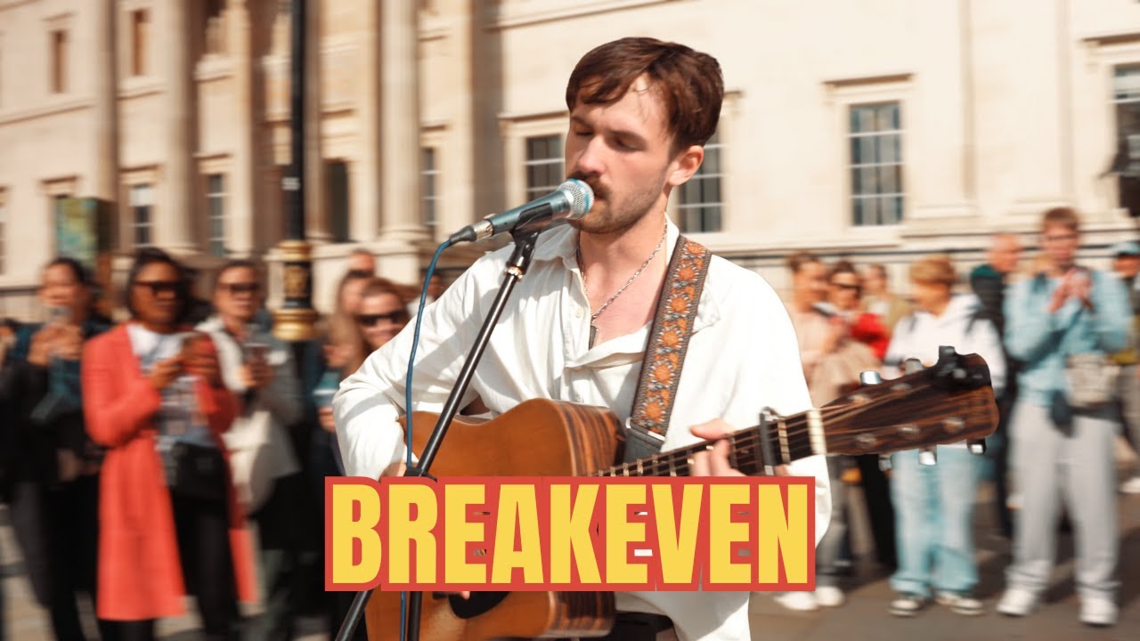 London Crowd Freezes During EMOTIONAL ‘Breakeven’ Cover | The Script - Breakeven