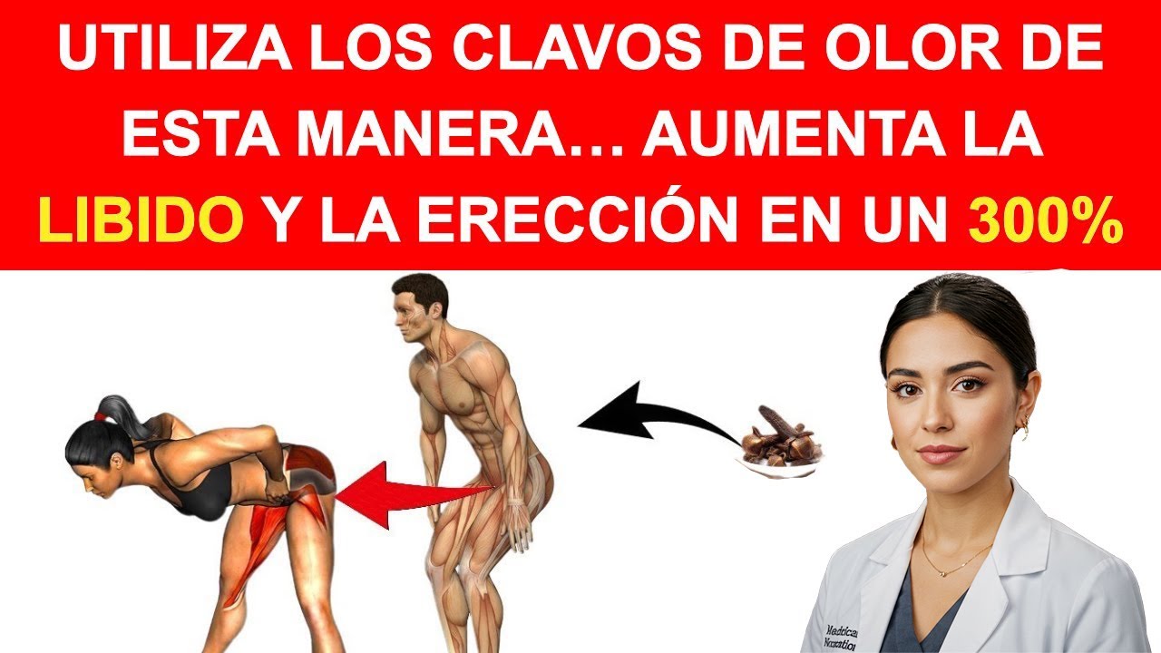 USA CLAVOS DE OLOR ASÍ AUMENTA TU VITALIDAD Y EL FLUJO SANGUÍNEO NATURAL DESPUÉS DE LOS 60