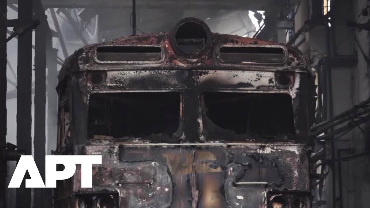 Russia Strikes Ukraine's Railway Hub: Drone & Missile Attack Destroys Kyiv Depot | APT