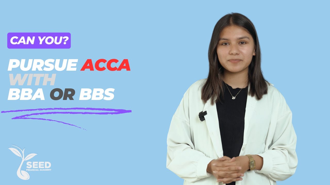 ACCA FAQ 8 : Can you pursue ACCA with BBA or BBS?