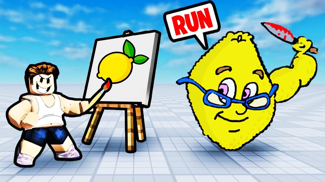 I made Ms. LemonS ALIVE in Roblox! (Doodle Transform)
