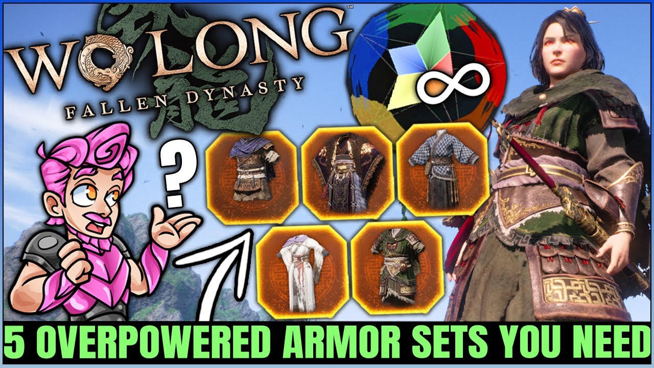 How to Get the 5 MOST POWERFUL Armor Sets in Game - Build Guide & Location - Wo Long Fallen Dynasty!