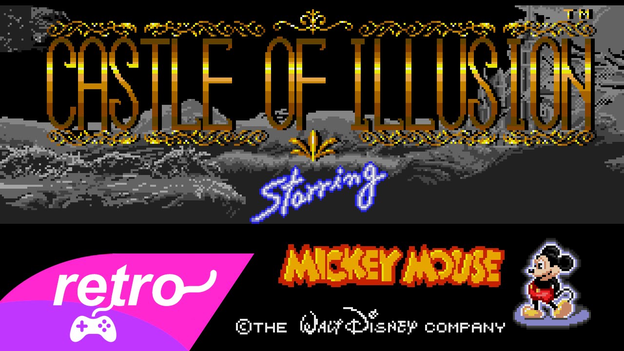 [Full GamePlay] Castle of Illusion starring Mickey Mouse (Hard Mode) [Sega Megadrive/Genesis]