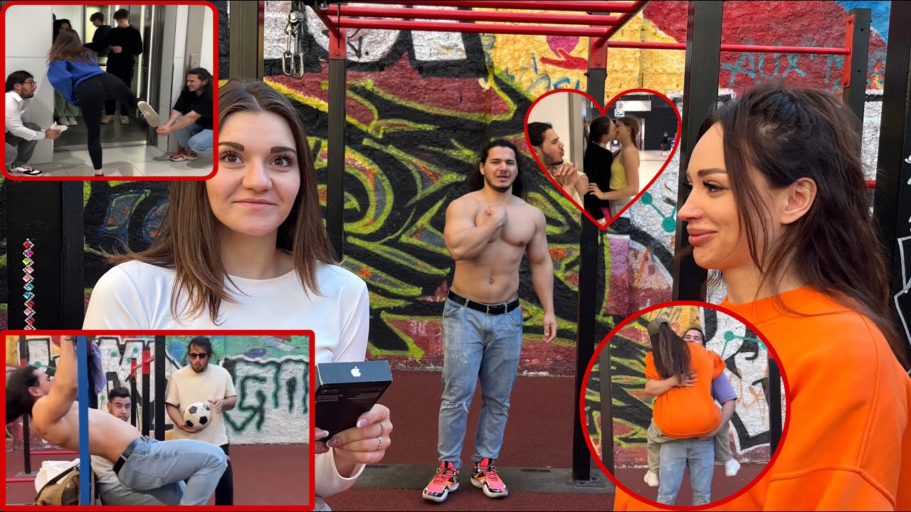 Extreme TOUCHING on people prank 2023 by @guychovezov