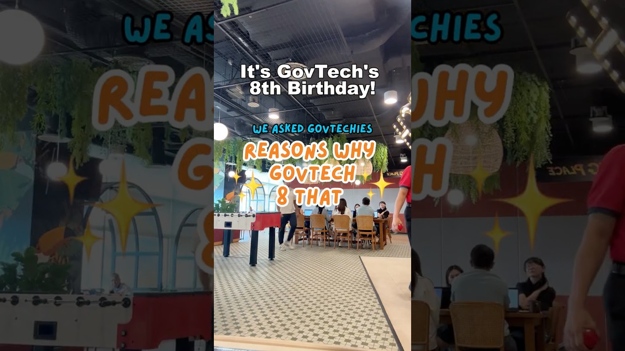 Reasons why working at GovTech #ate #birthday #OfficeTour