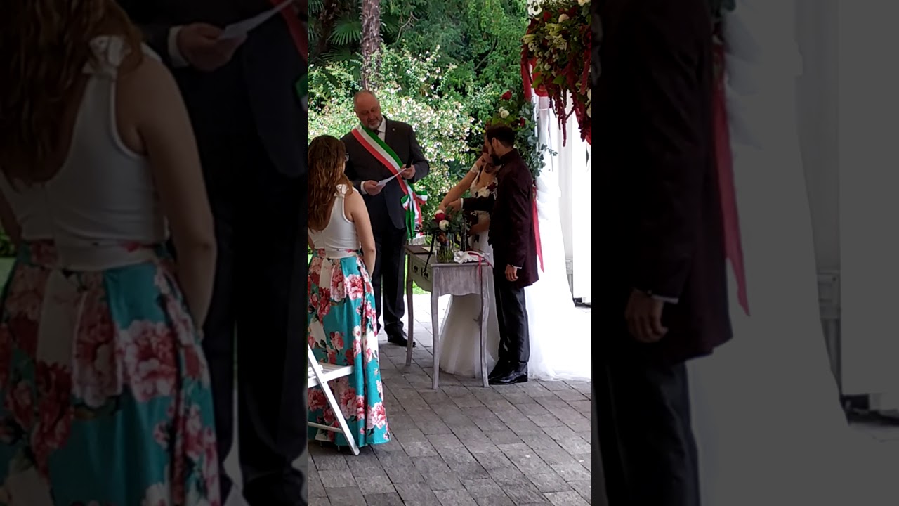 Rito Civile Villa Sartori . Regia musicale Miki Squillante