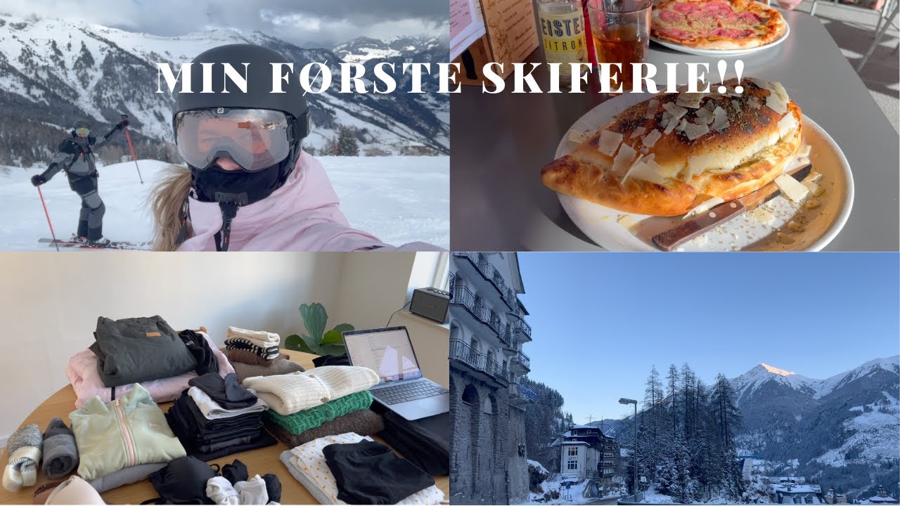 VLOG: første skiferie + pakning, biltur til Østrig 💌⛷❄️🥰