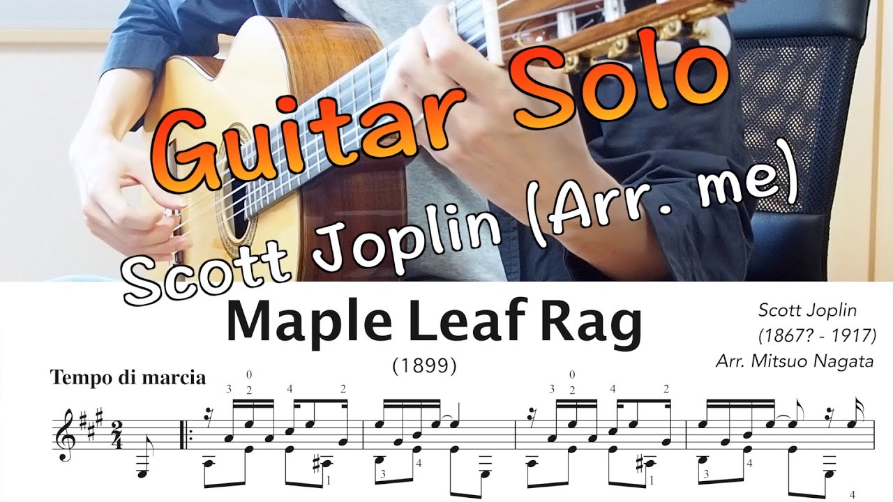 Maple Leaf Rag / Scott Joplin (Guitar Solo)