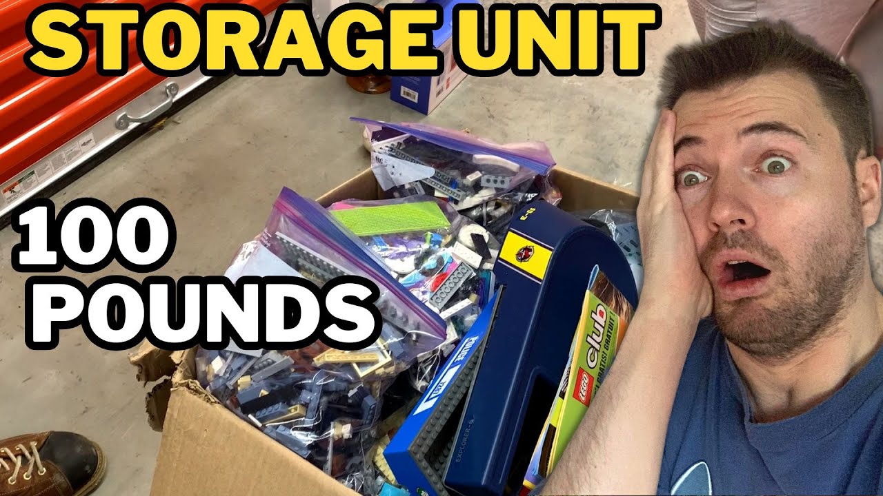 We Bought 100 POUNDS of LEGO At A Storage Locker!
