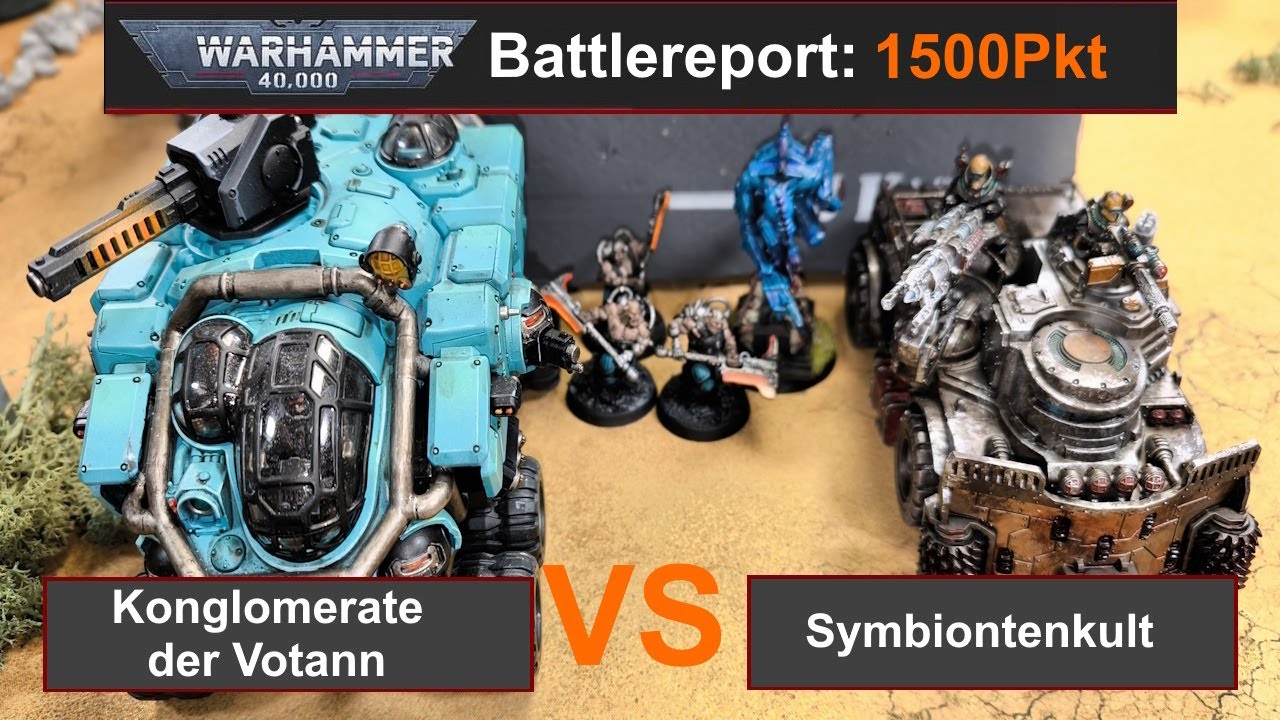 Warhammer 40k Battlereport: Leagues of Votann vs. Genestealer Cults 1500Pkt 10Edi. Deutsch
