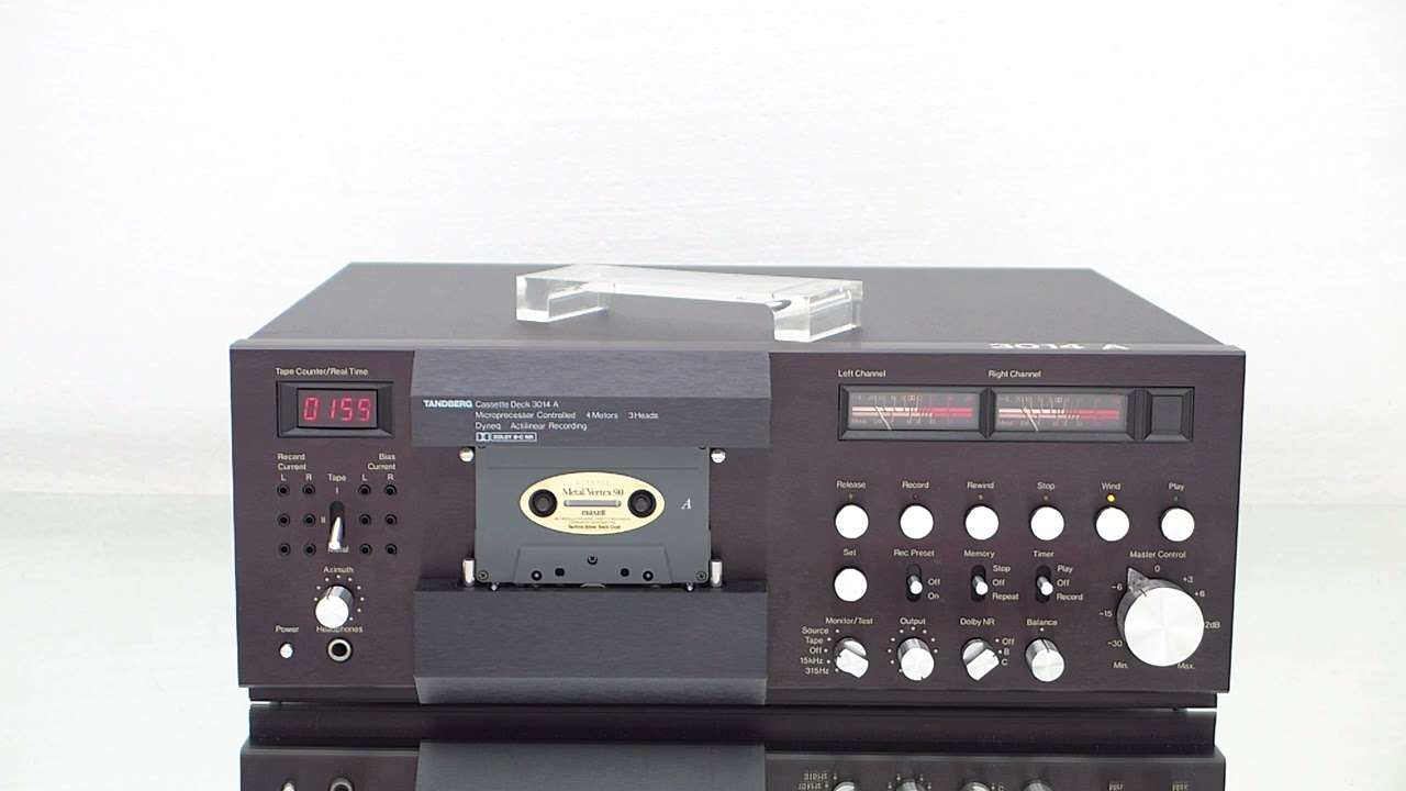 Tandberg Cassette Deck 3014A - simply THE Reference.