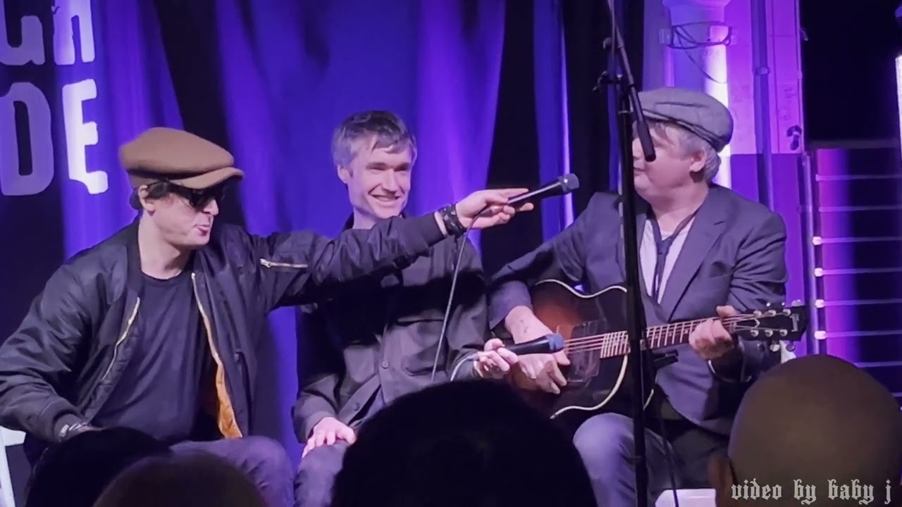 The Libertines on the origins of BARON'S CLAW-Rough Trade East-London-UK-Apr 8, 2024-