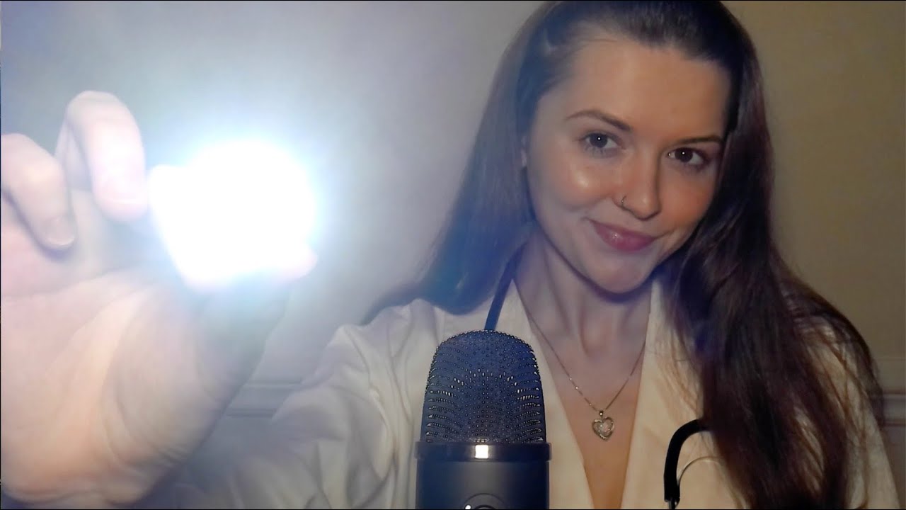 ASMR Complete Cranial Nerve Exam ⚡️~ Soft Spoken Medical Doctor Roleplay