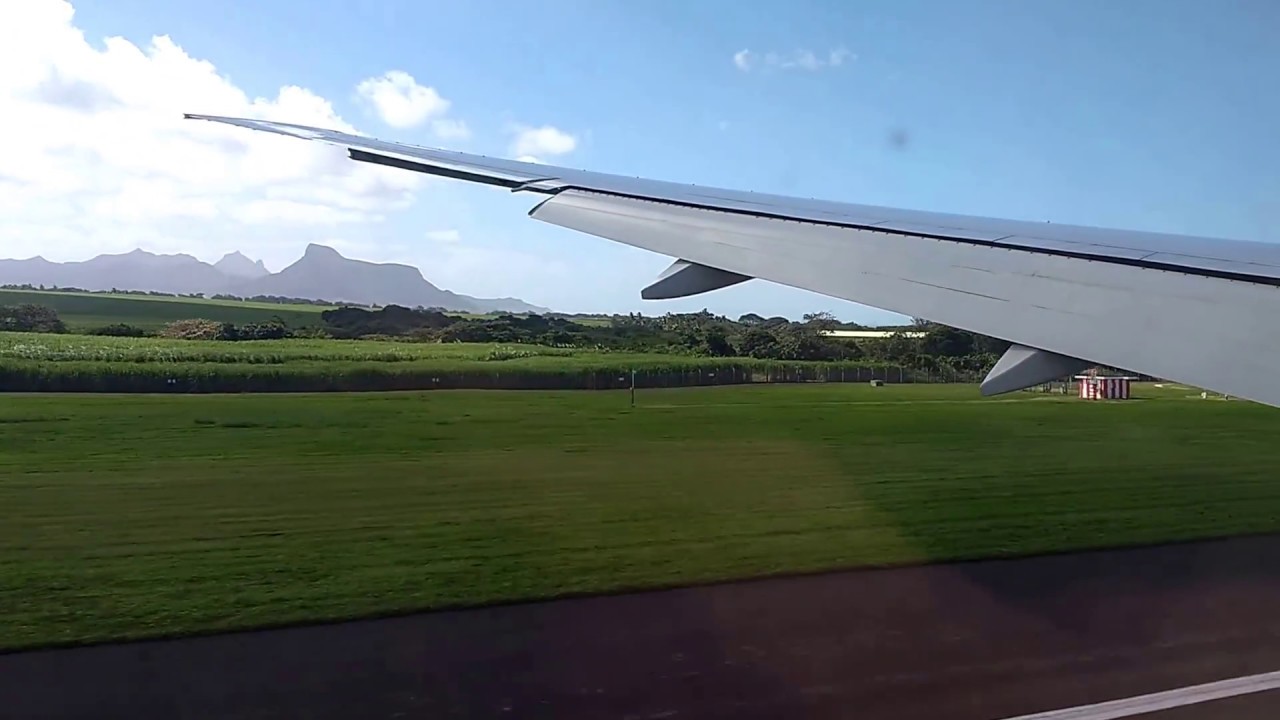 Landing in Mauritius on 11 June 2017 (AF460)