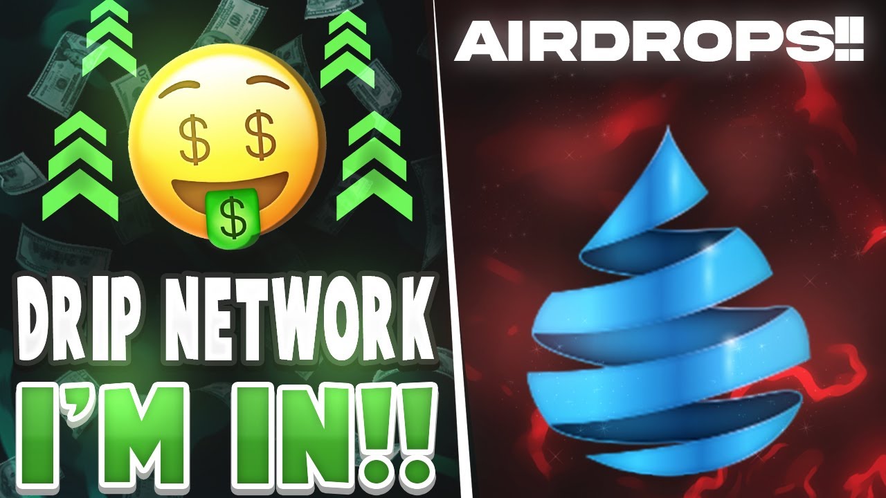 DRIP NETWORK *I'M IN!!!*  1% PER DAY & MASSIVE AIRDROPS COMING TO YOU!