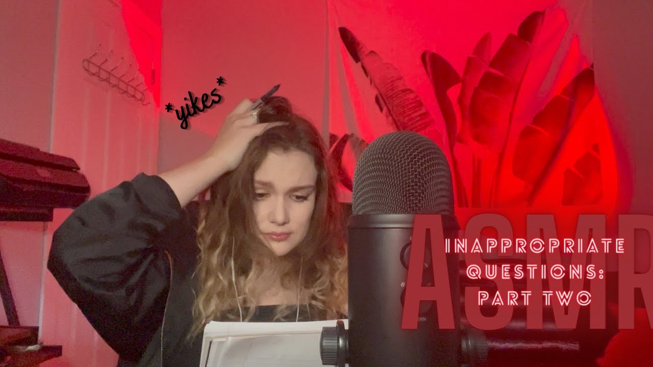 ASMR asking you inappropriate questions🤭 PART TWO