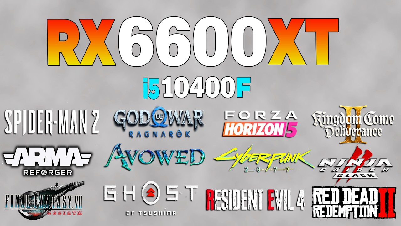 RX 6600 XT Test in 15 Games in 2026