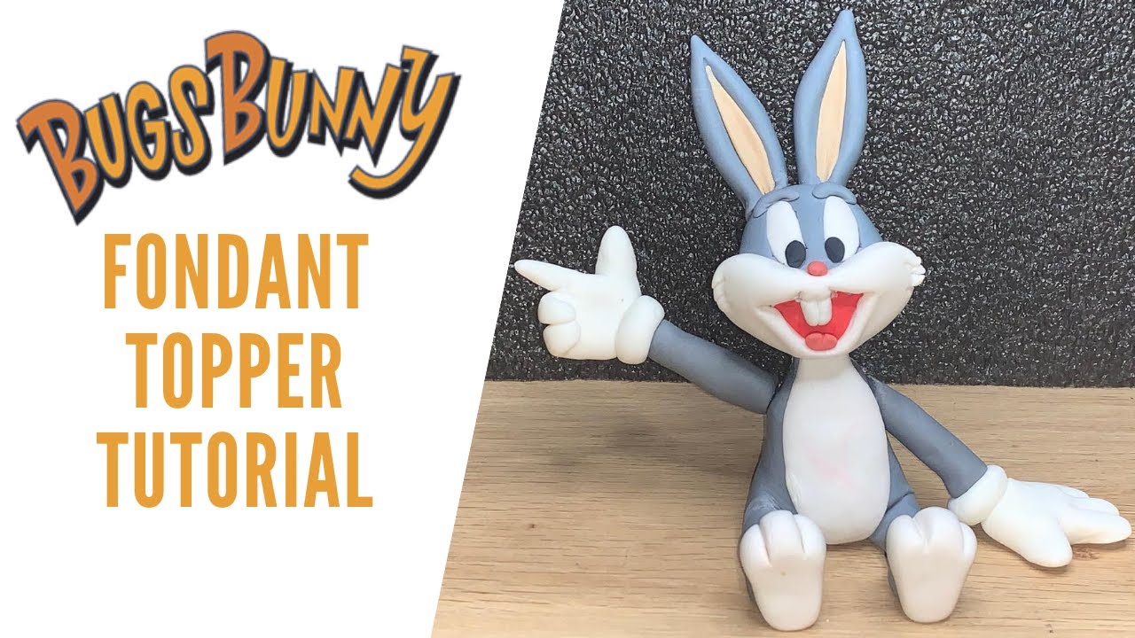 Bugs Bunny | Fondant Cake Topper Tutorial