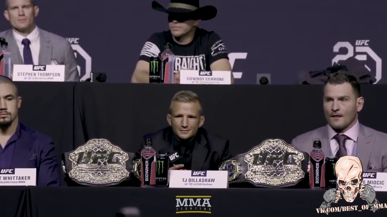 МИОЧИЧ КОРМЬЕ ПРЕСС КОНФЕРЕНЦИЯ UFC 2018 НА РУССКОМ