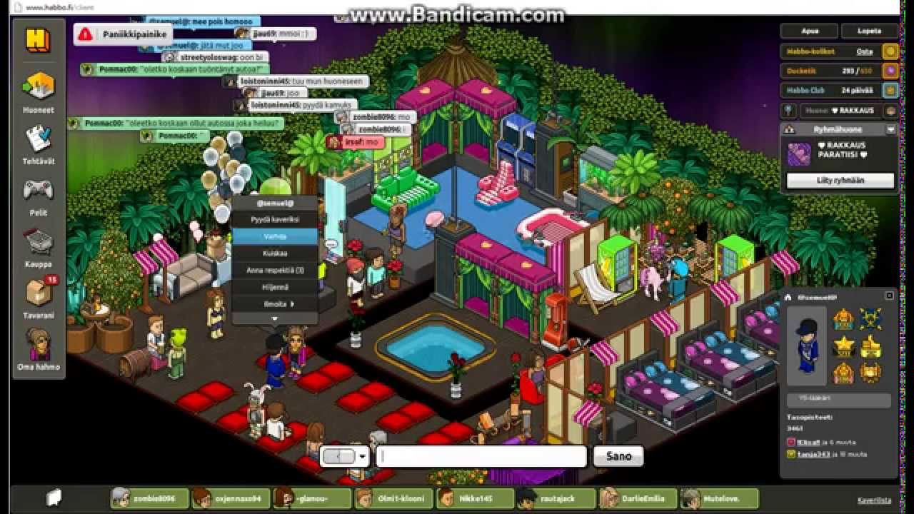 Habbo Hotel Suomi Poikkiksen haku osa 1