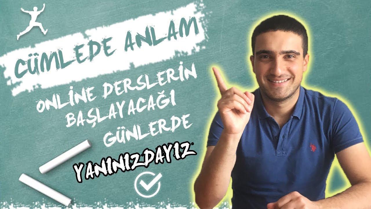 ONLİNE DERSLERİN TEKRAR BAŞLAYACAĞI GÜNLERDE CÜMLEDE ANLAM KONUSUNU İZLEMELİSİNİZ. FUZULİ TÜRKÇECİ