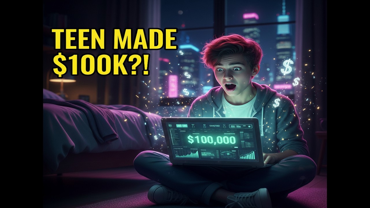 Teen Making $100K Online | How Young People Make Money on the Internet
