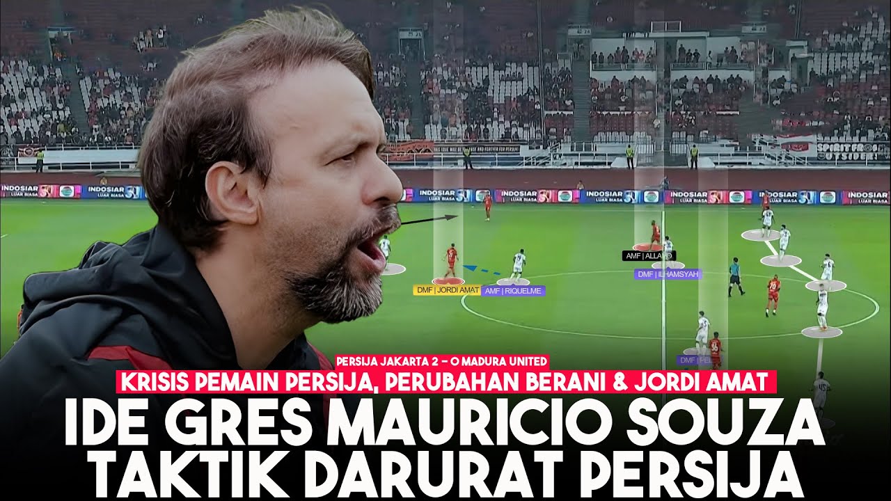 Taktik Darurat Persija, Ide Gres Mauricio Souza & Pemain Baru | Persija 2 - 0 Madura