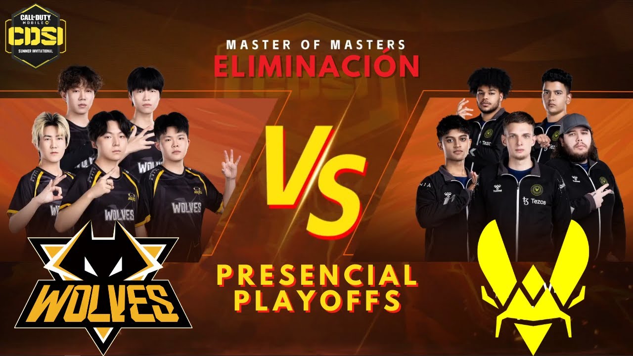 WOLVES vs VITALITY - CDSI 2024 LAN PLAYOFFS (PRESENCIAL) 🔥 | COD MOBILE