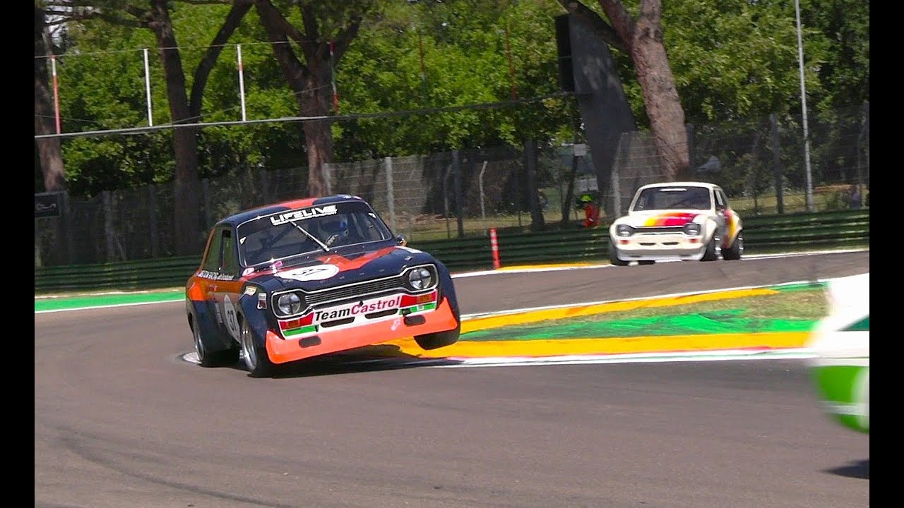 Big Battle Ford Escort MK1 - Onboard R. de Borman HTC Imola Classic 2025 ! [HD]